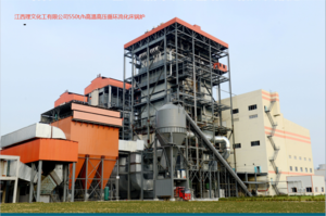 江西理文化工有限公司550t/h高温高压循环流化床锅炉